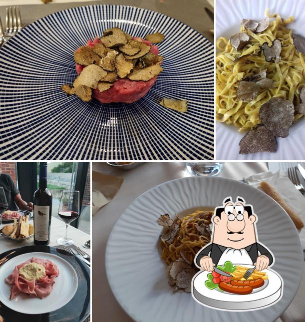 Platti al Ristorante La Crota
