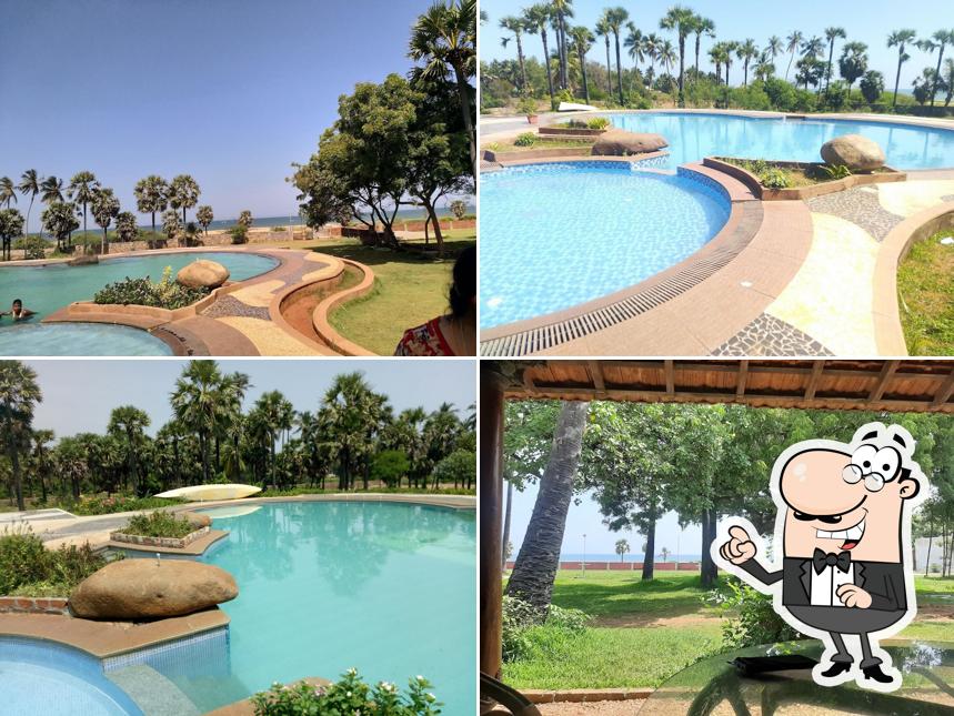 You can get some fresh air outside Nalla Eco Beach Resort