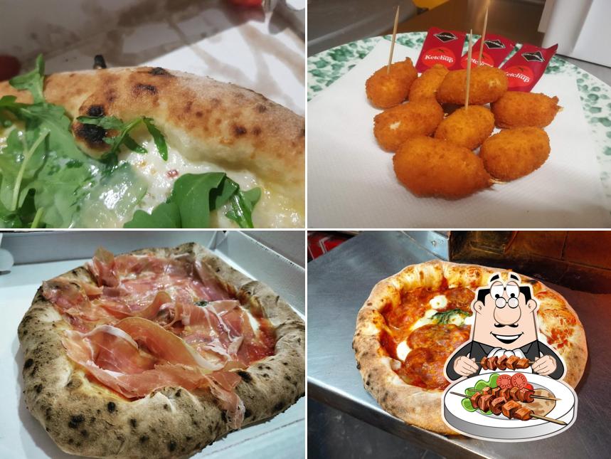 Cibo al Pizzeria D'asporto Oro di Napoli