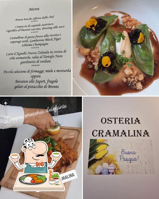 Cibo al Osteria Cramalina Lodano
