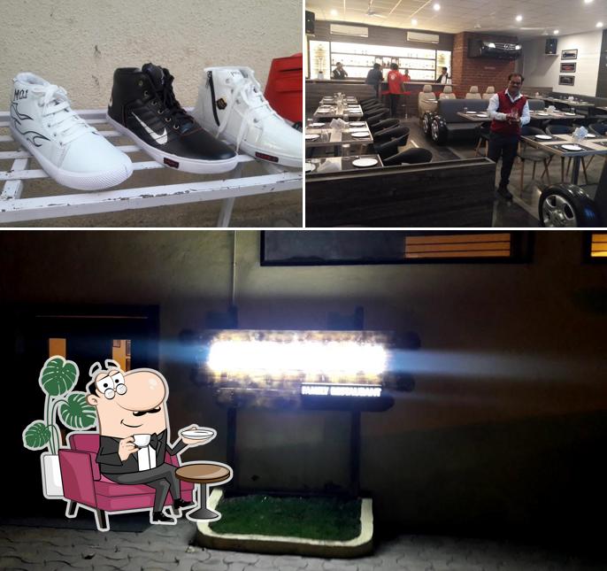 The interior of RANA Restaurant