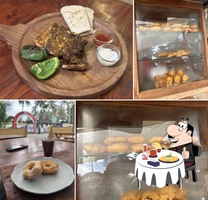 Cheese plate at 4A Cafe & Grills