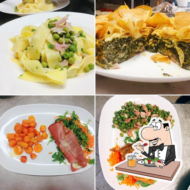 Cibo al Trattoria Alla Rotonda