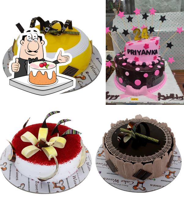 Look at this picture of Cake Waves Hosur
