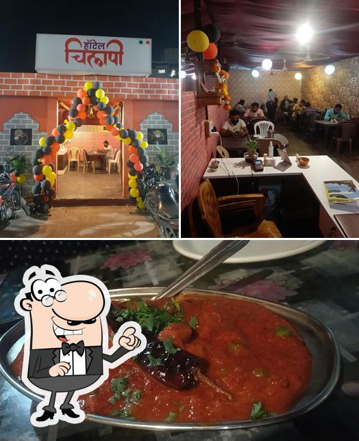 The photo of Hotel Chilapi’s interior and seafood