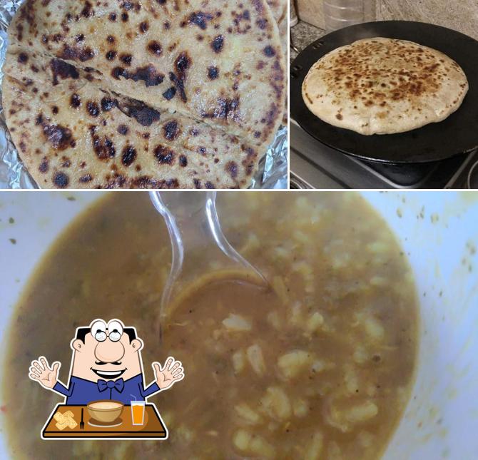 Clam chowder at Madhu's Kitchen