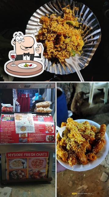 Food at Mysore Special Chats