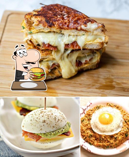 Try out a burger at Yummy Café Best Egg & Parsi Food Café in Mira Road