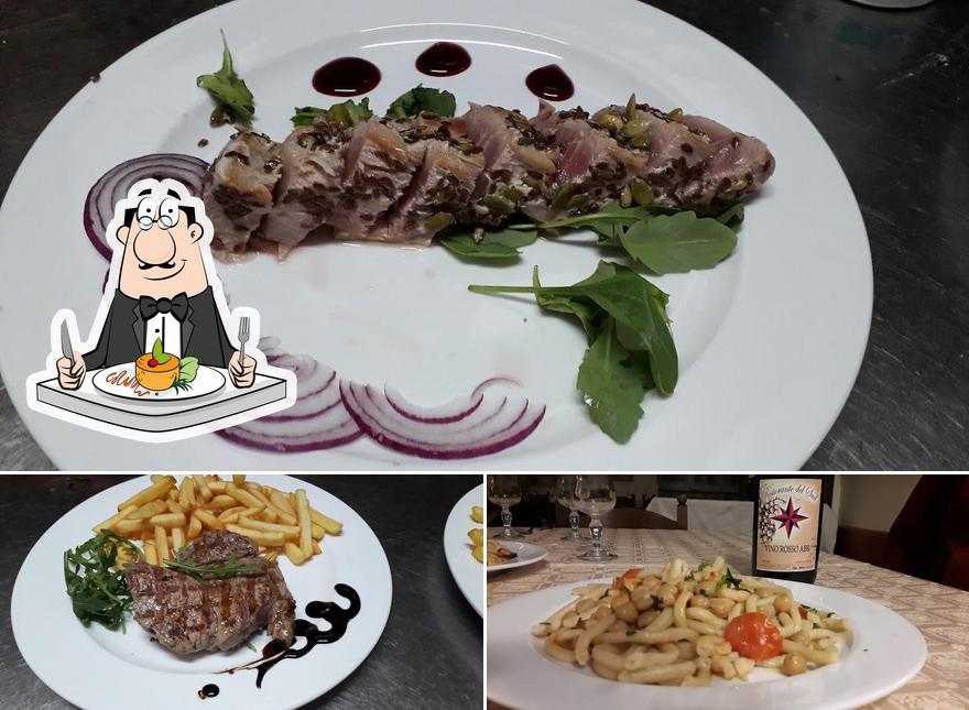 Cibo al Ristorante del sud