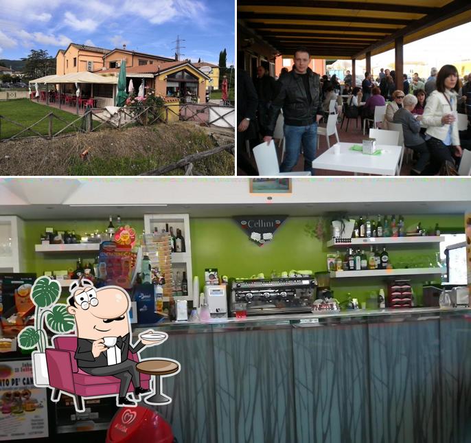 La interni e esterno del ristorante