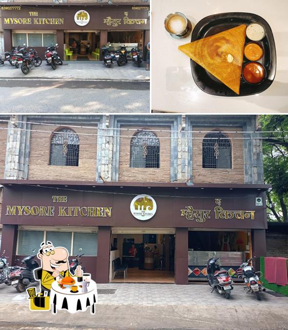 Among different things one can find food and exterior at THE MYSORE KITCHEN
