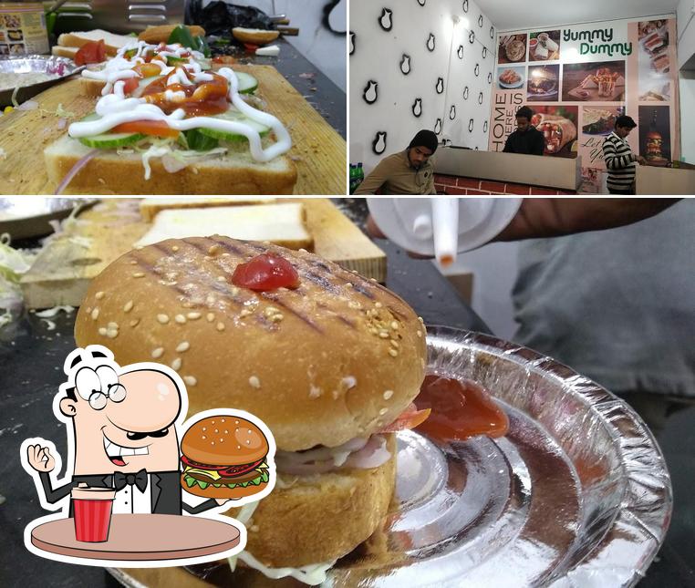 Treat yourself to a burger at Yummy Dummy