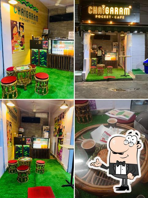 The interior of Chai Garam Pocket Cafe
