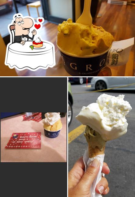 GROM serve un'ampia varietà di dolci