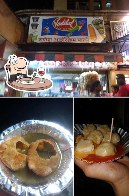 The image of food and interior at Ganesh Ice Cream Parlour