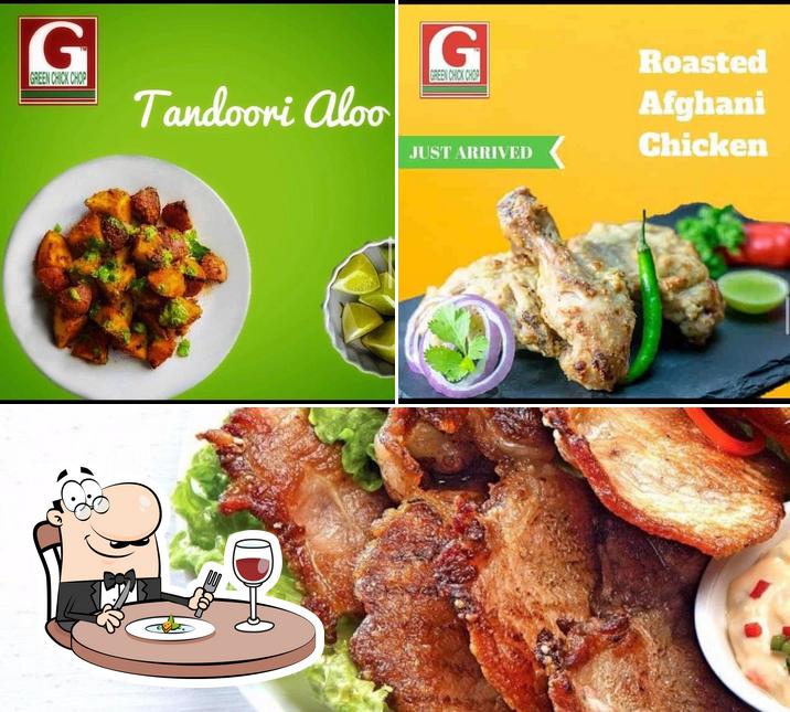 Food at Green Chick Chop