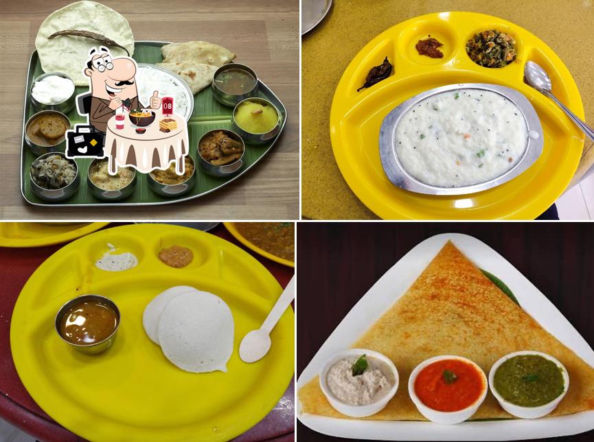 Food at Hot Chips Veg Restaurant