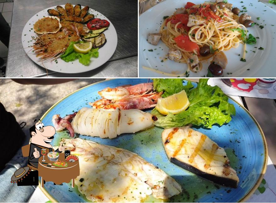 Cibo al Ristorante Cesar'S Airport