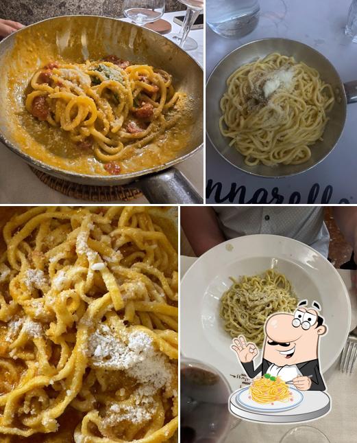 Spaghetti alla carbonara al Taverna Trilussa Trastevere