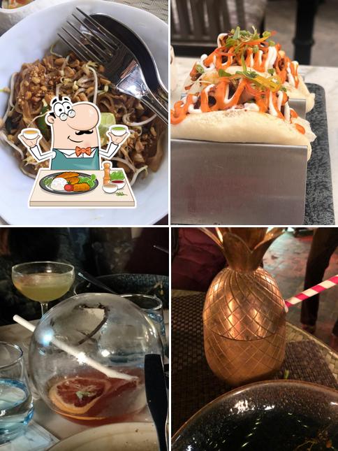 Food at Bo tai Qutub