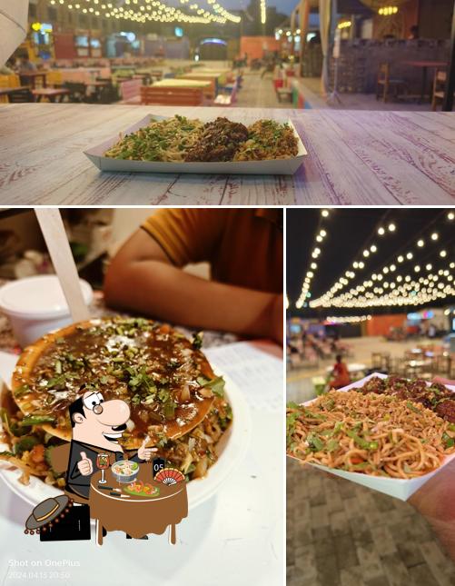 Food at Chini Kaka Indo-Chinese