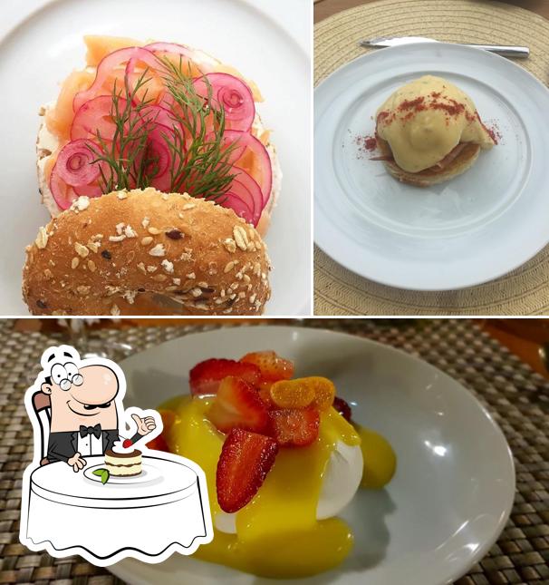 Guató serve uma seleção de pratos doces