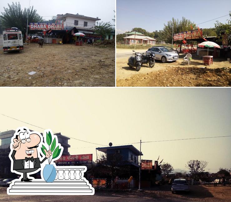 Check out how JANTA FAMILY DHABA (PUNJABI DHABA) looks outside