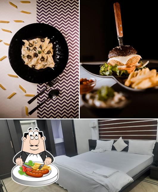 The picture of food and interior at MUSHROOMS GOA