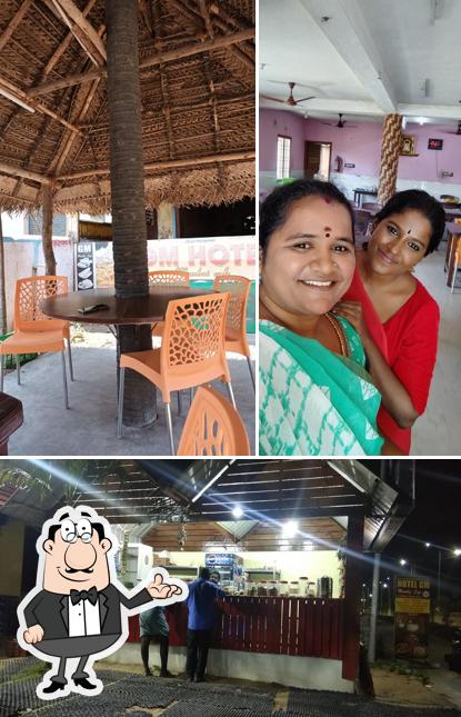 The interior of Mumbai cafe