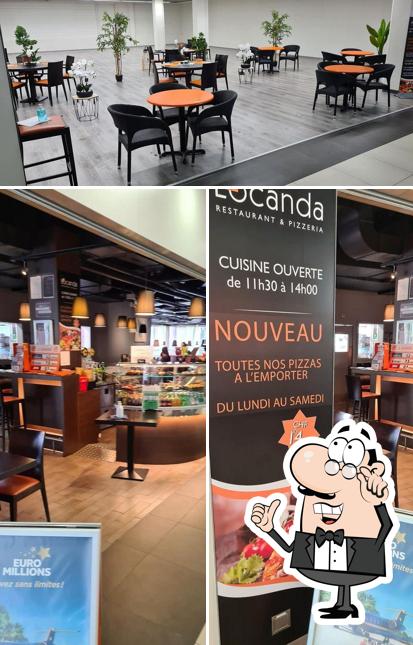 Gli interni di Pizza Locanda