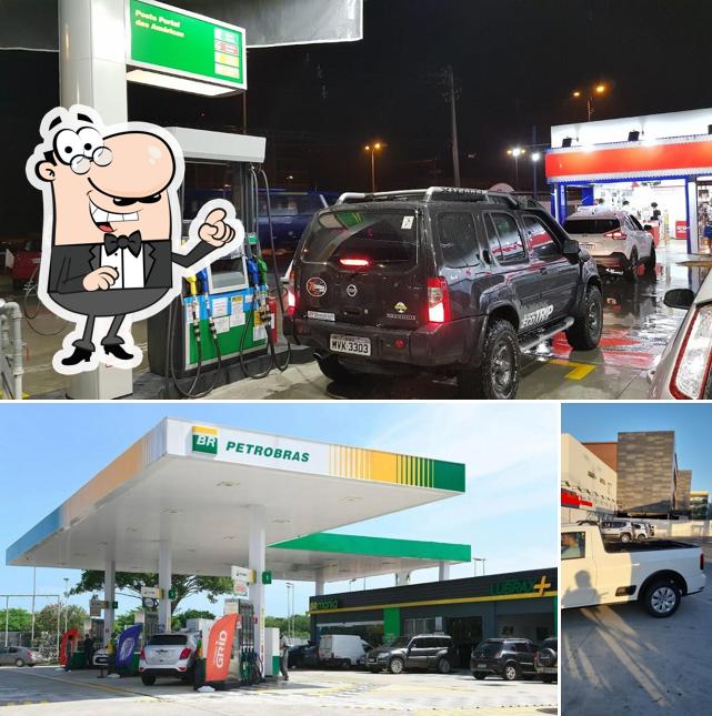 Veja imagens do exterior do Posto Petrobras