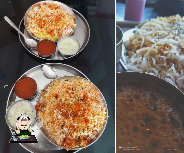 Food at THE KOMAL BIRYANi HOUSE(family restaurant)