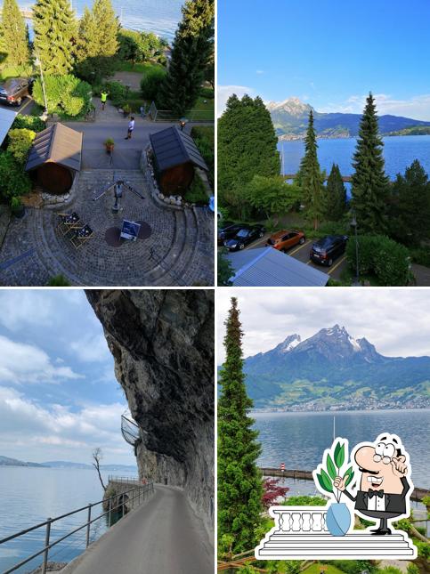 Puoi goderti l'aria fresca dal dehors di Seehotel Baumgarten