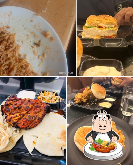 Food at Street Arabia Restaurant & Cafe
