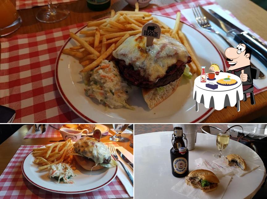Commandez un hamburger à BLOCK HOUSE Sylt