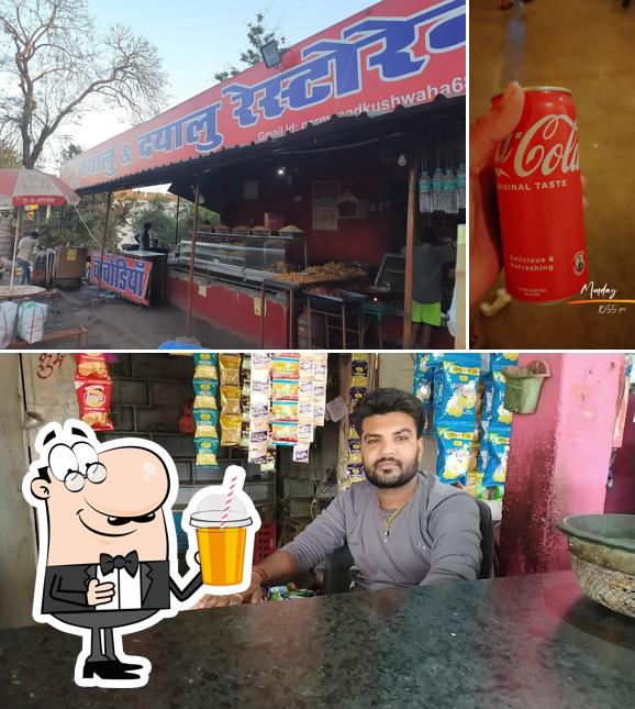 Enjoy a beverage at Dayalu Restaurant
