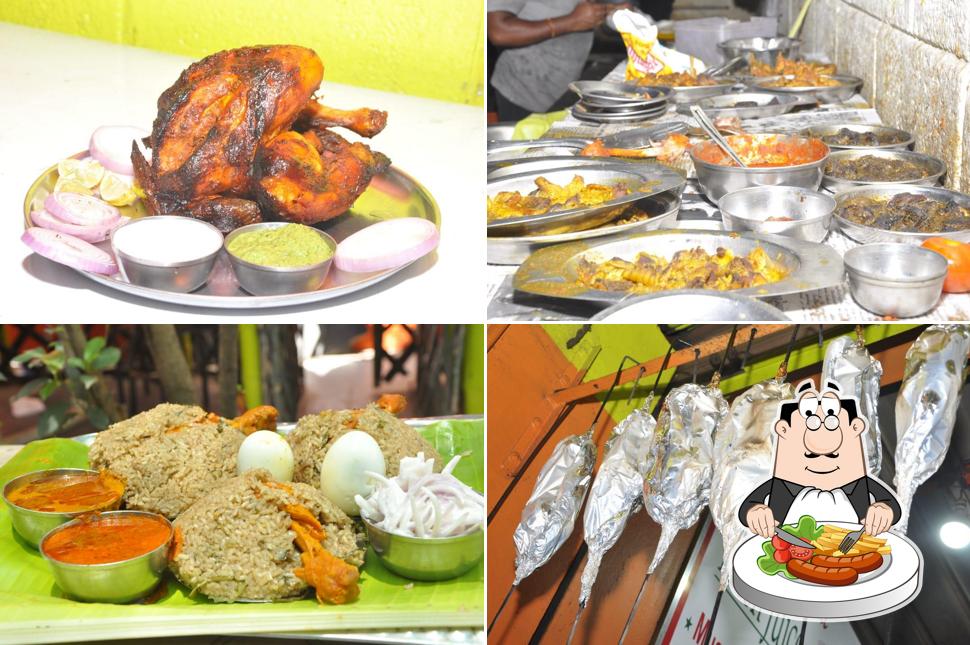 Meals at India Garden Restaurant