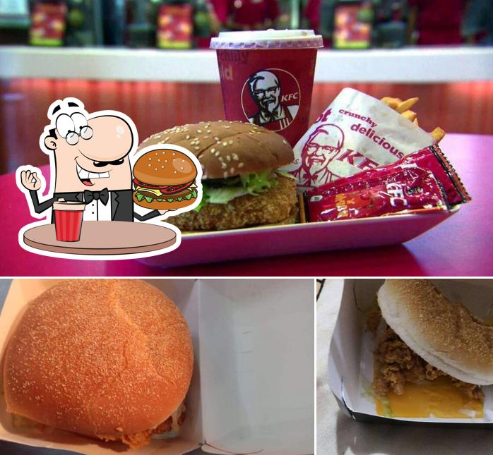 Treat yourself to a burger at KFC
