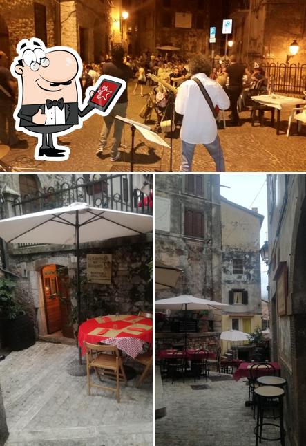 Guarda l'area esterna di La Taverna del Brigante