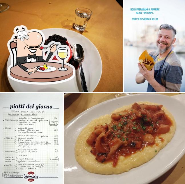 Cibo al Osteria Salvagente