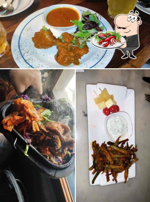 Order seafood at Anglow