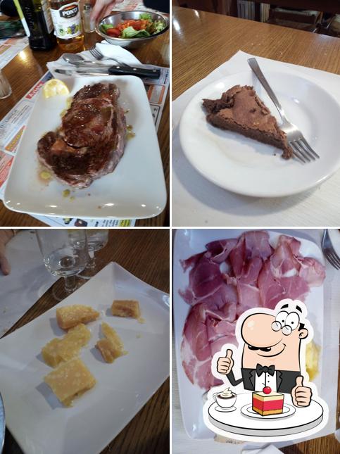 Bar Stazione serve un'ampia gamma di dessert