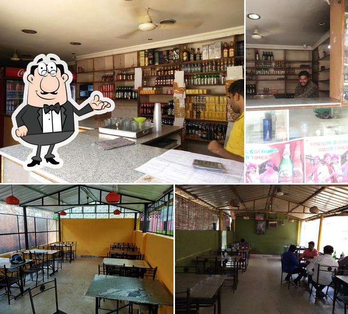 The interior of Balaji Bar & Garden Restaurant