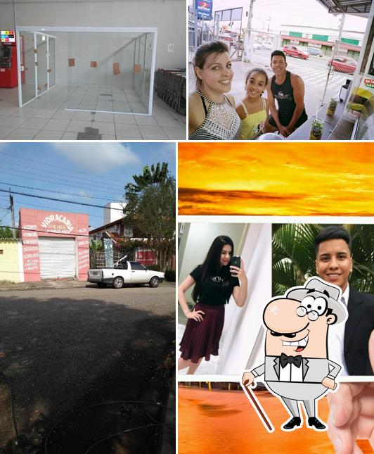 O exterior do Que Tal Lanches