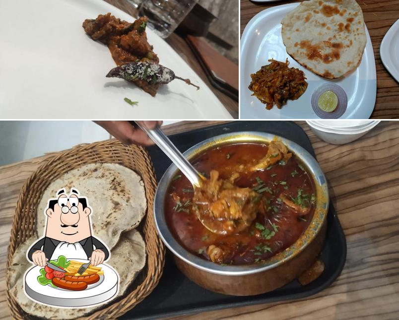Food at Hotel Om Sai Lodging & Boarding