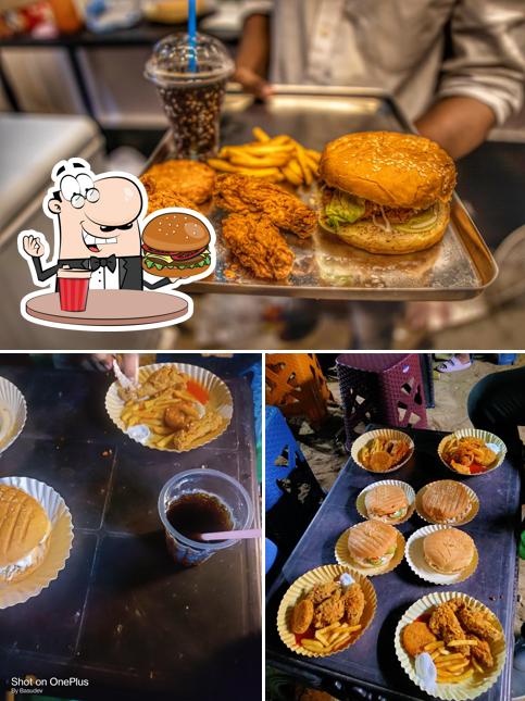 Order a burger at Bite the Burger