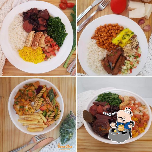Comida em Dona Gina Marmitaria