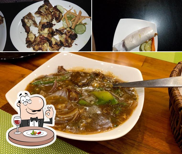 Food at Gee Bee Restaurant