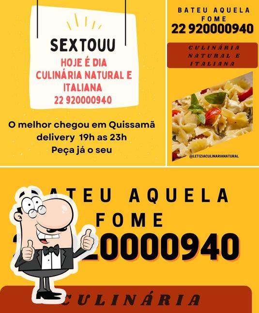 Letizia Culinária Natural E Italiana Delivery