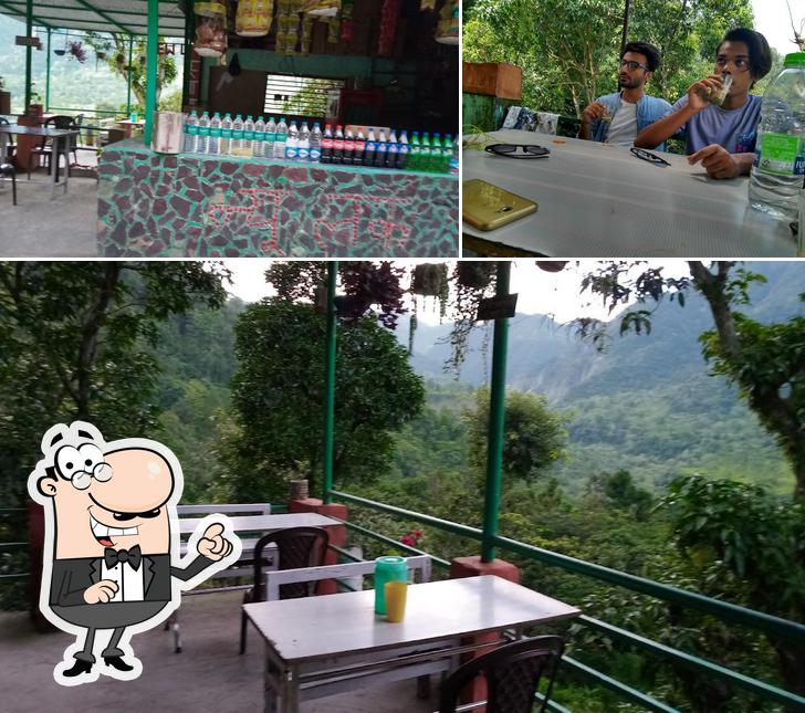 The interior of Lucky Jinna Maggi Point